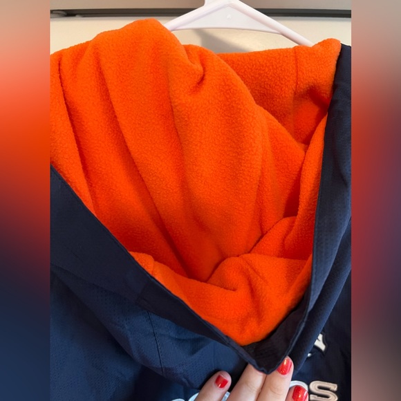 Denver Broncos Vintage 2010 Winter Fleece Lined Coat - Size L - NEW w/tags - Picture 4 of 9